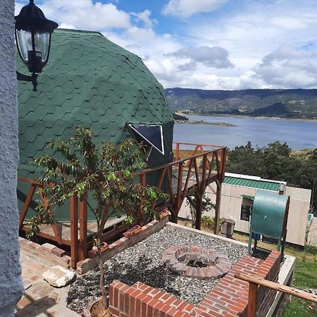 Bed and Breakfast Benigno Mirador Guatavita Exterior foto