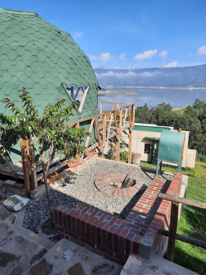 Bed and Breakfast Benigno Mirador Guatavita Exterior foto