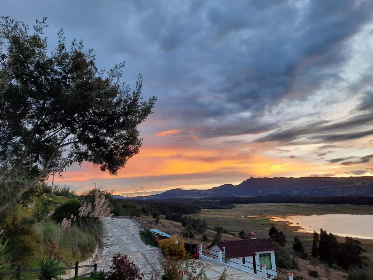 Bed and Breakfast Benigno Mirador Guatavita Exterior foto
