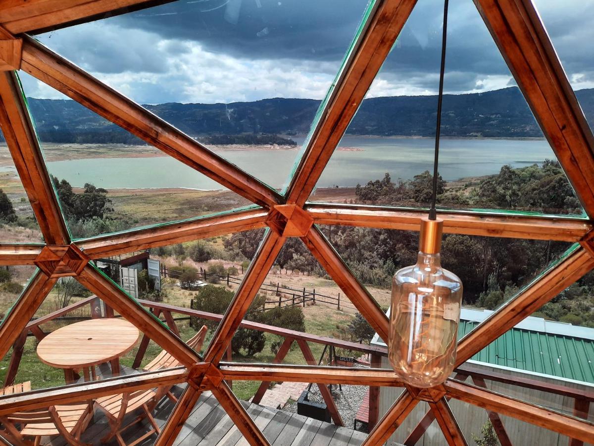 Bed and Breakfast Benigno Mirador Guatavita Exterior foto