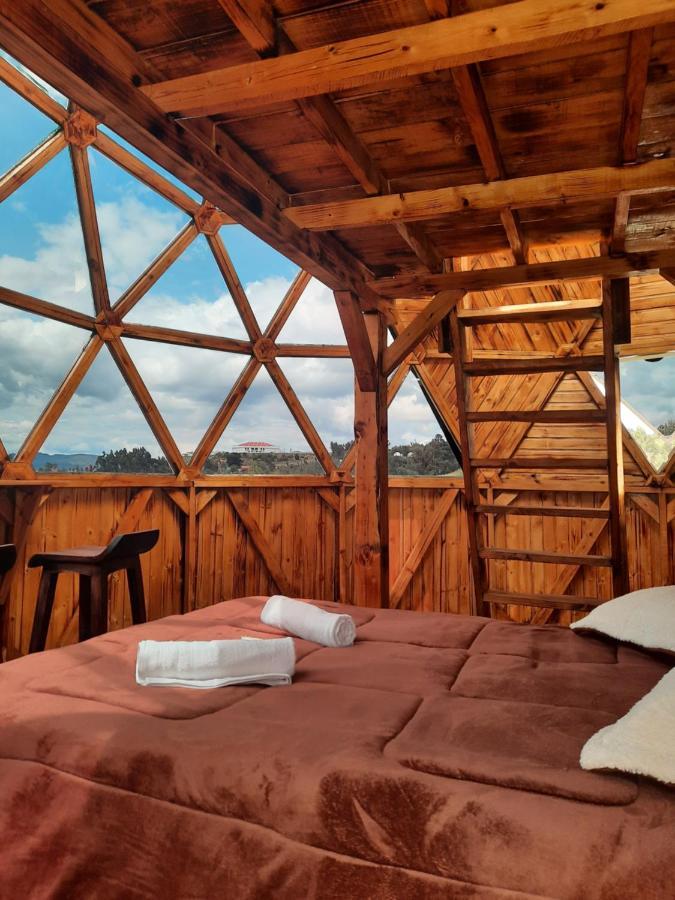 Bed and Breakfast Benigno Mirador Guatavita Exterior foto