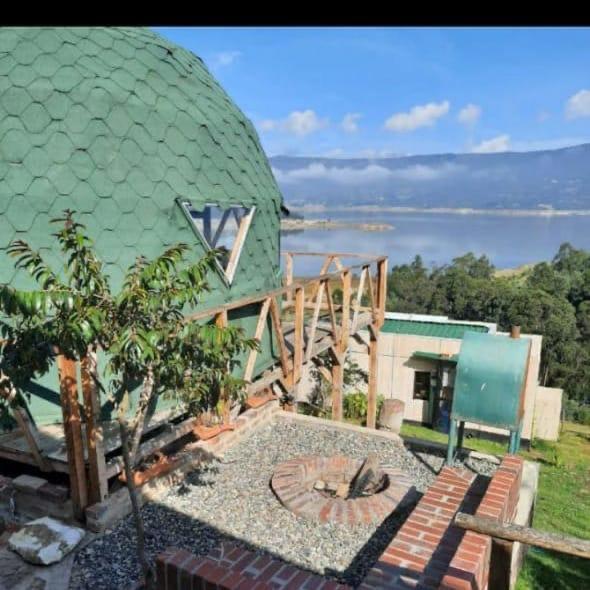 Bed and Breakfast Benigno Mirador Guatavita Exterior foto