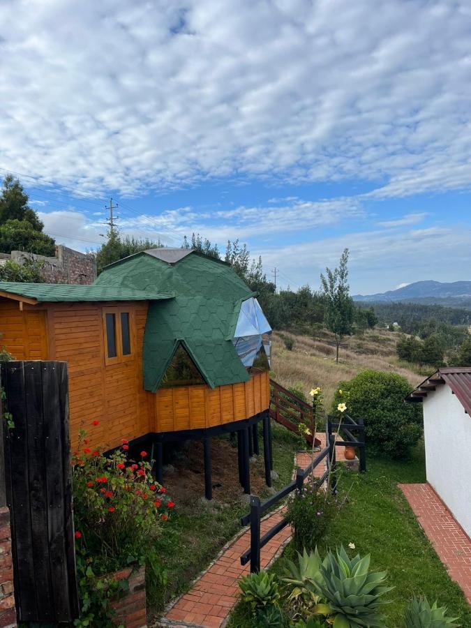 Bed and Breakfast Benigno Mirador Guatavita Exterior foto
