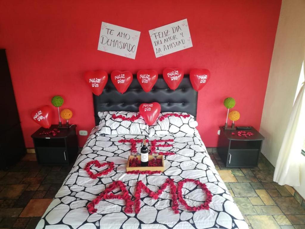 Bed and Breakfast Benigno Mirador Guatavita Exterior foto