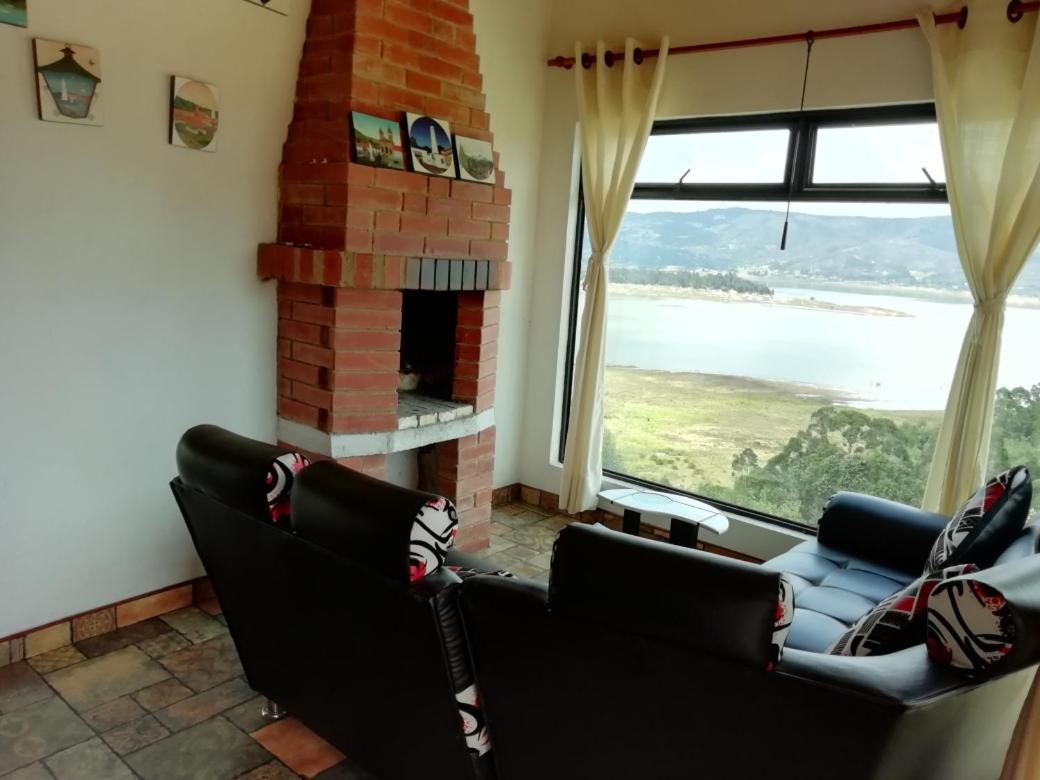 Bed and Breakfast Benigno Mirador Guatavita Exterior foto