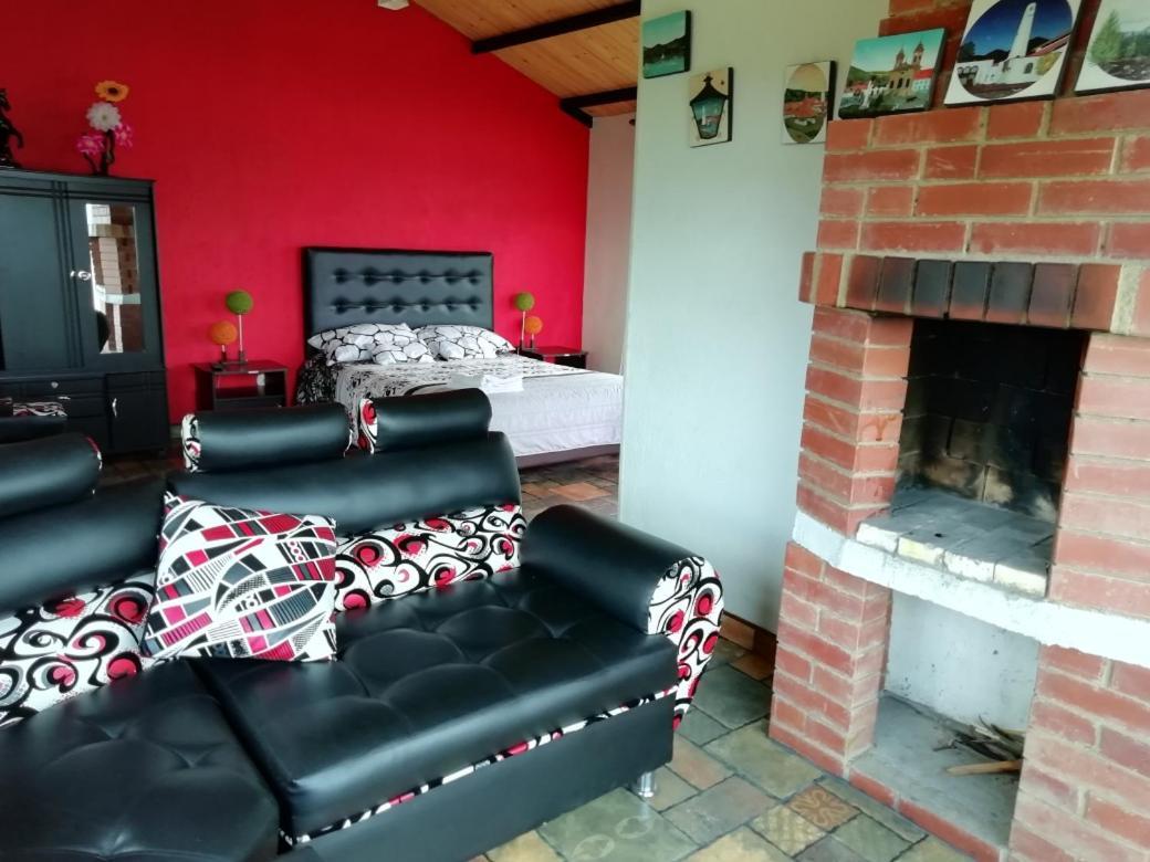 Bed and Breakfast Benigno Mirador Guatavita Exterior foto
